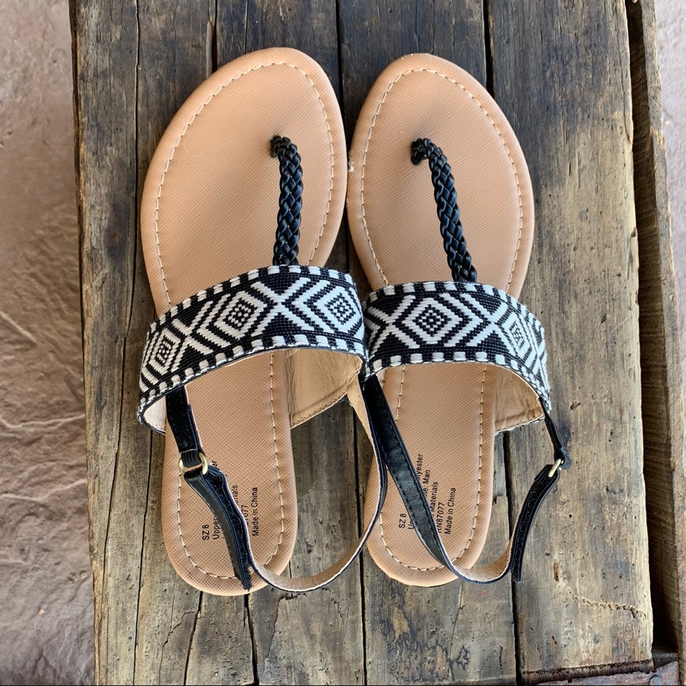 Aztec Print sandals - Picture 4 of 7